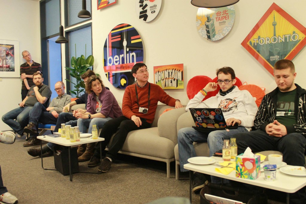 Hack on MDN. January 2015. Berlin, Germany. Photo by Biraj Karmaker.