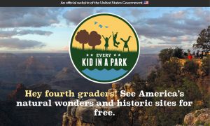 https://www.everykidinapark.gov/ delivers parks information for free