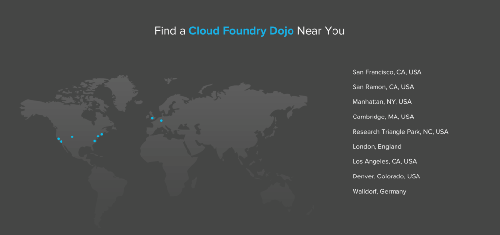 Cloud Foundry Dojo