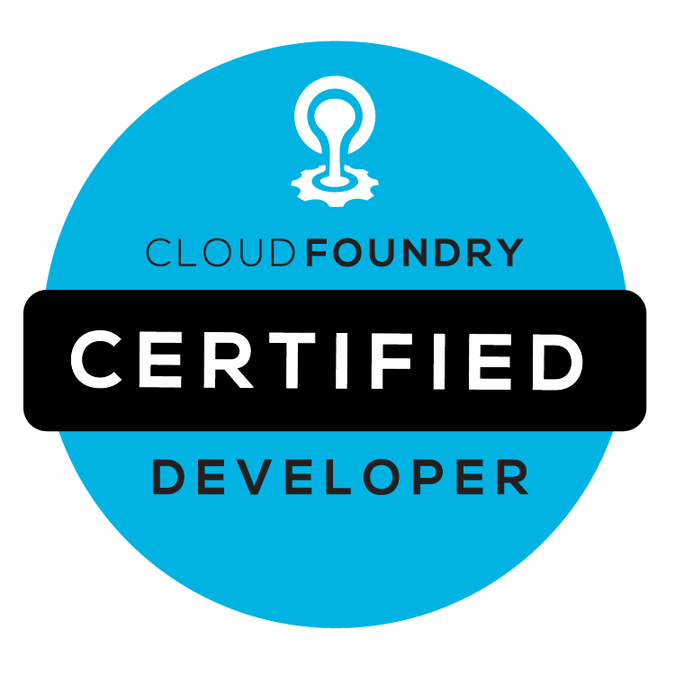Cloud Foundry Certified Developer Logo