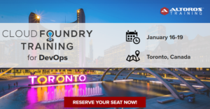 Altoros Brings Cloud Foundry Training to Toronto and Seattle