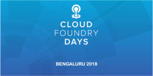 Register Now! Cloud Foundry Day is in Bengaluru on September 8th!