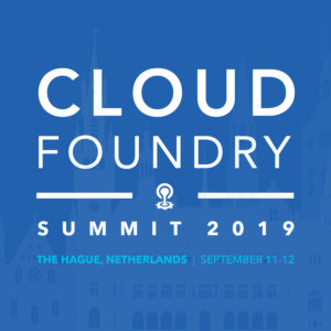 Deadline Tomorrow 5/31: CFP for Cloud Foundry EU Summit 2019